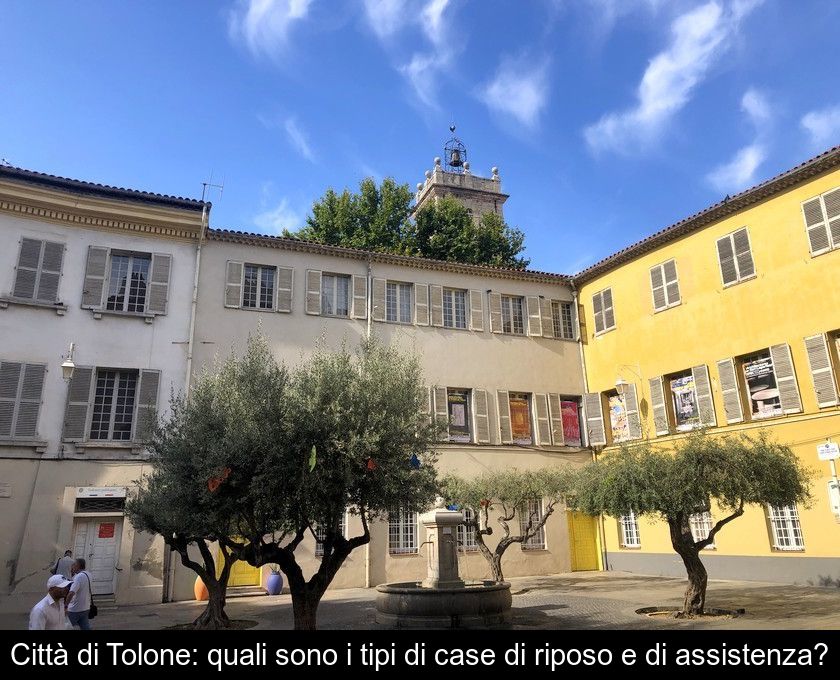 Città Di Tolone: Quali Sono I Tipi Di Case Di Riposo E Di Assistenza?