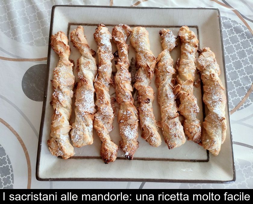 I Sacristani Alle Mandorle: Una Ricetta Molto Facile