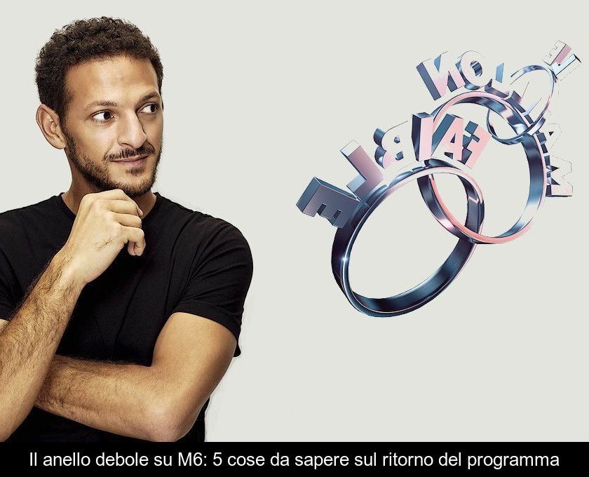 Il Anello Debole Su M6: 5 Cose Da Sapere Sul Ritorno Del Programma