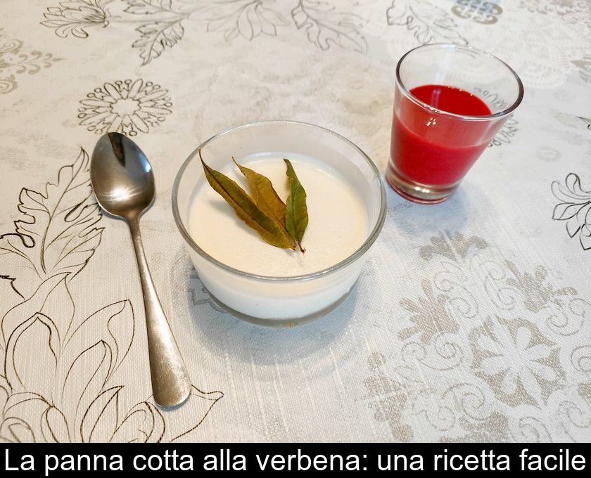 La Panna Cotta Alla Verbena: Una Ricetta Facile