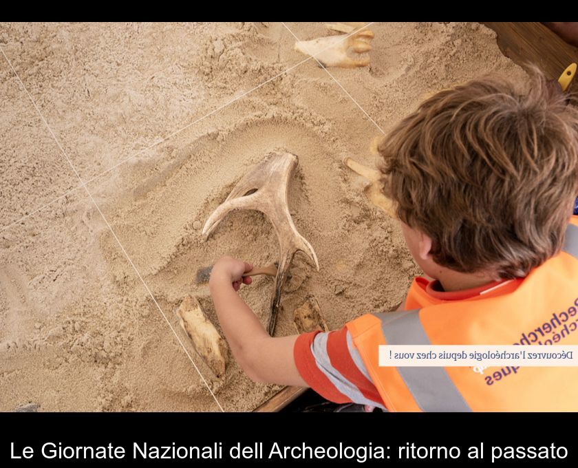 Le Giornate Nazionali Dell'archeologia: Ritorno Al Passato