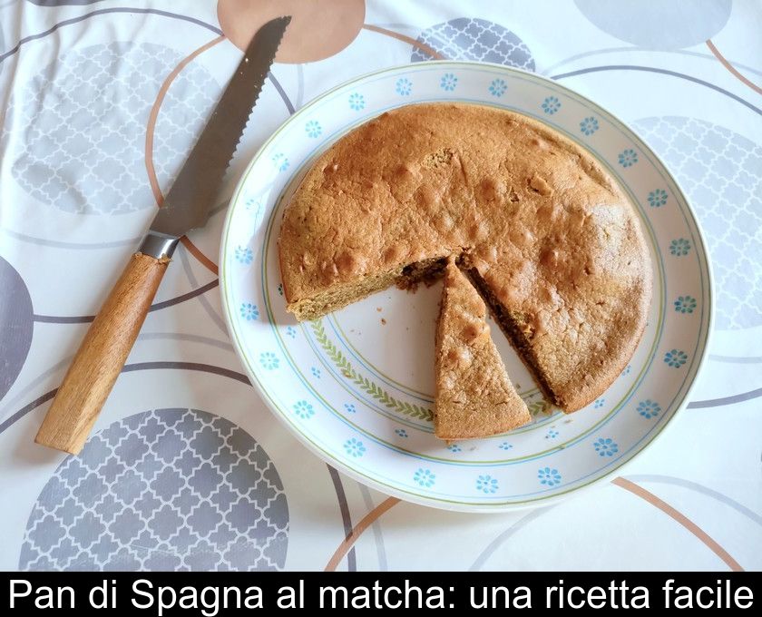 Pan Di Spagna Al Matcha: Una Ricetta Facile