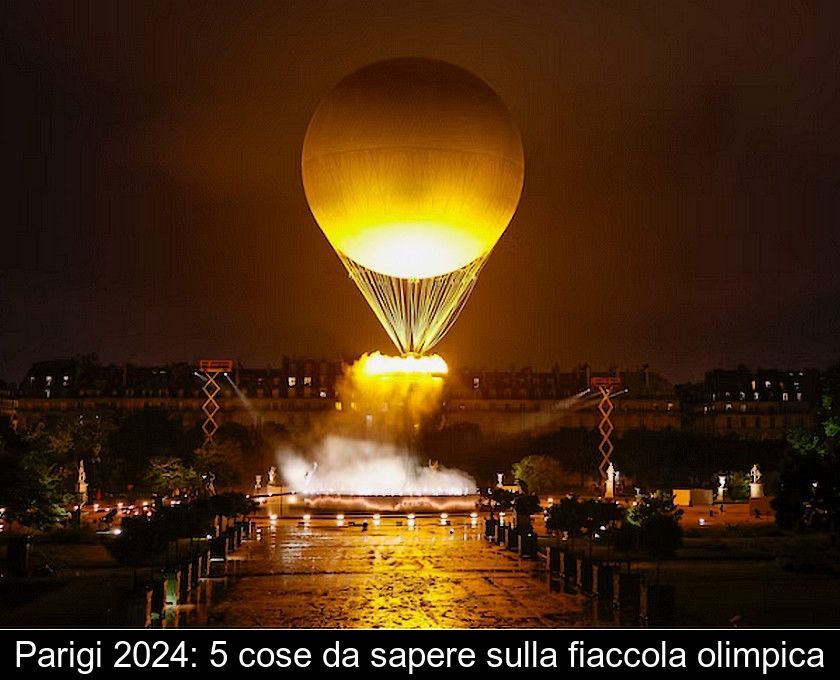 Parigi 2024: 5 Cose Da Sapere Sulla Fiaccola Olimpica