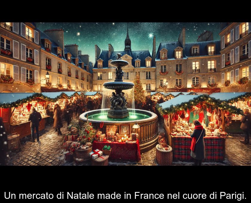 Un Mercato Di Natale Made In France Nel Cuore Di Parigi.