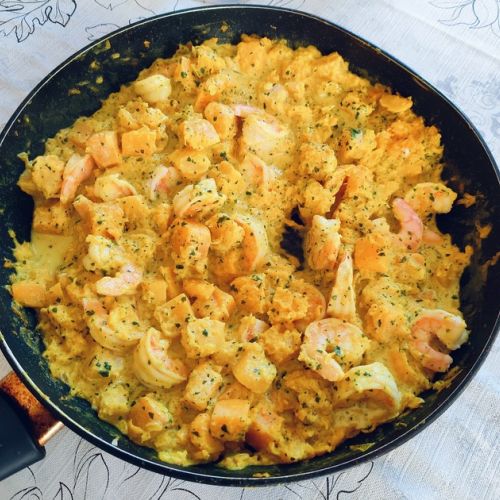 Curry di gamberi e zucca butternut: una ricetta molto facile